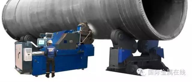 如何加工大口徑厚壁鋼管坡口，看芬蘭人的。。。